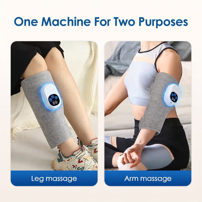 Smart Leg Massager - Rechargeable Comfort for Daily Relaxation